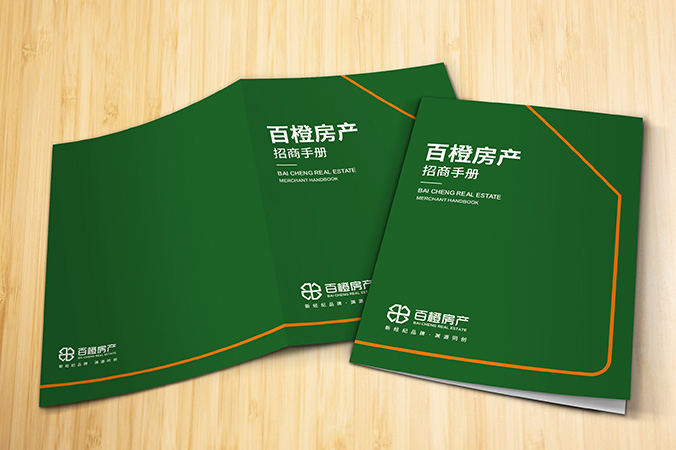 公司畫冊設計  企業(yè)宣傳冊設計  宣傳畫冊設計    百橙房產(chǎn)