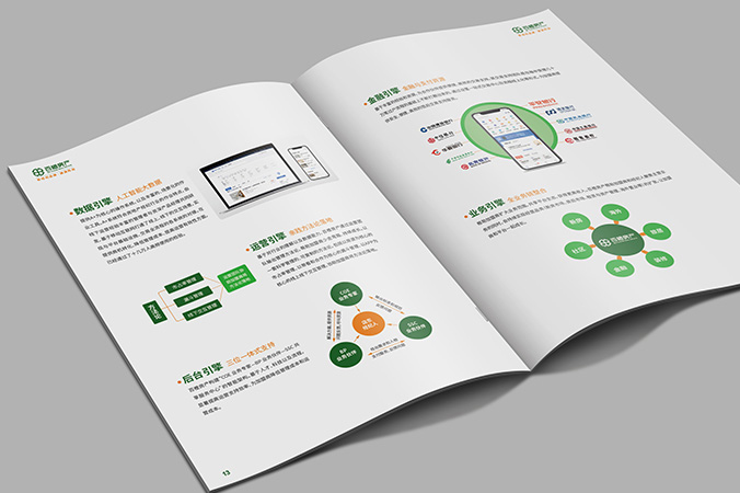 公司畫冊設計  企業(yè)宣傳冊設計  宣傳畫冊設計    百橙房產(chǎn)